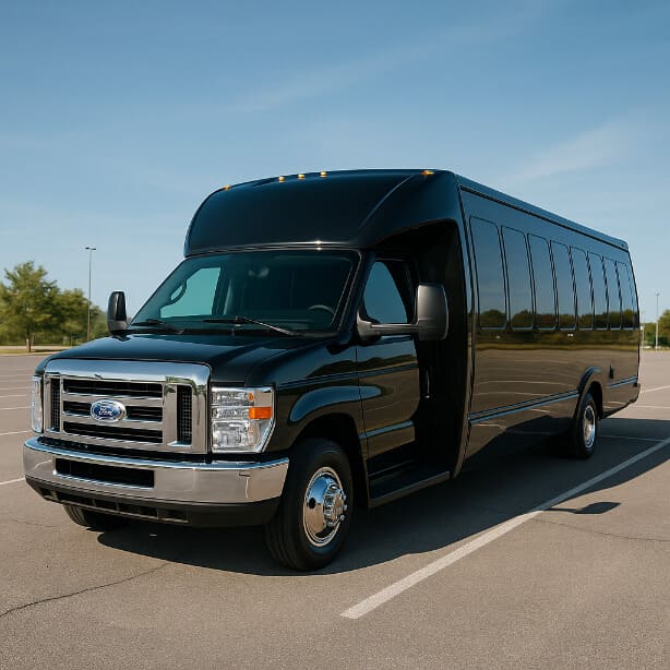 Detroit Shuttle Bus Rentals 18 Passenger Shuttle Bus