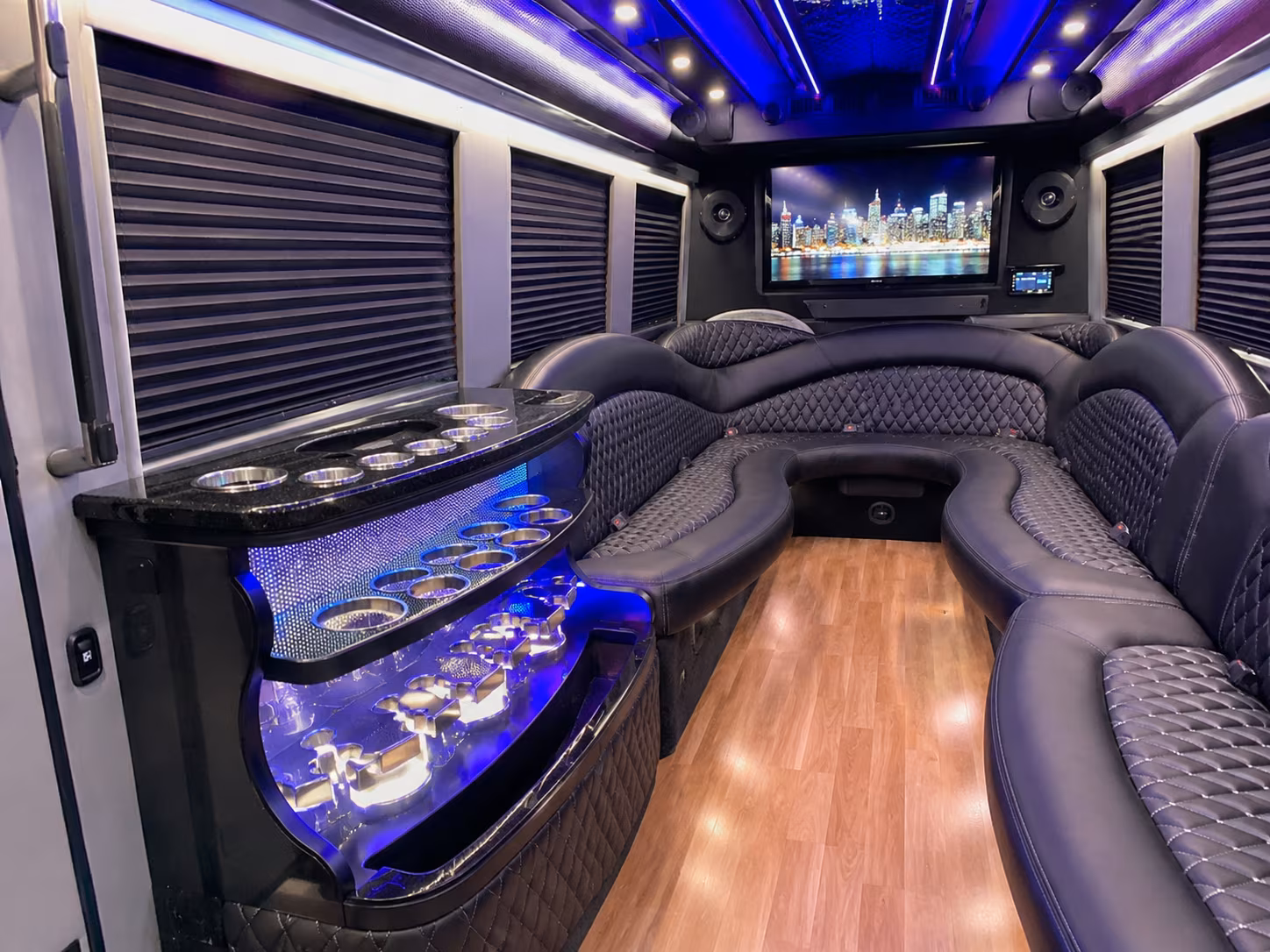 affordable detroit prom party bus prices split across your group