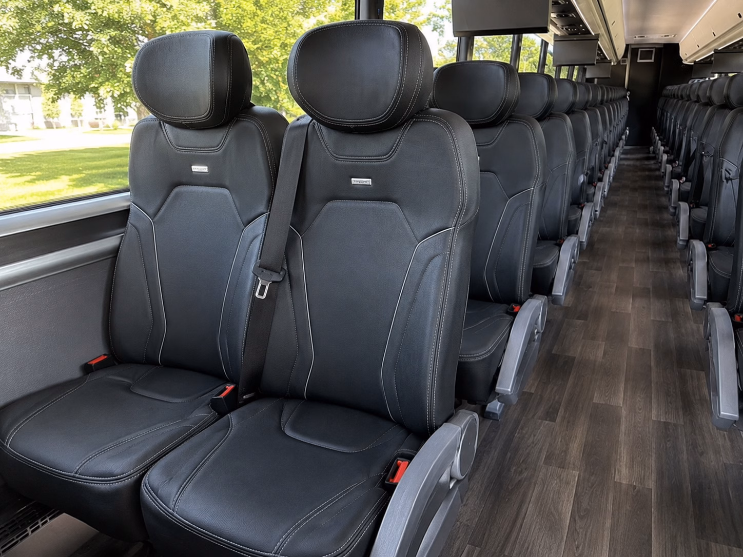 employee shuttles for detroit offices and job sites