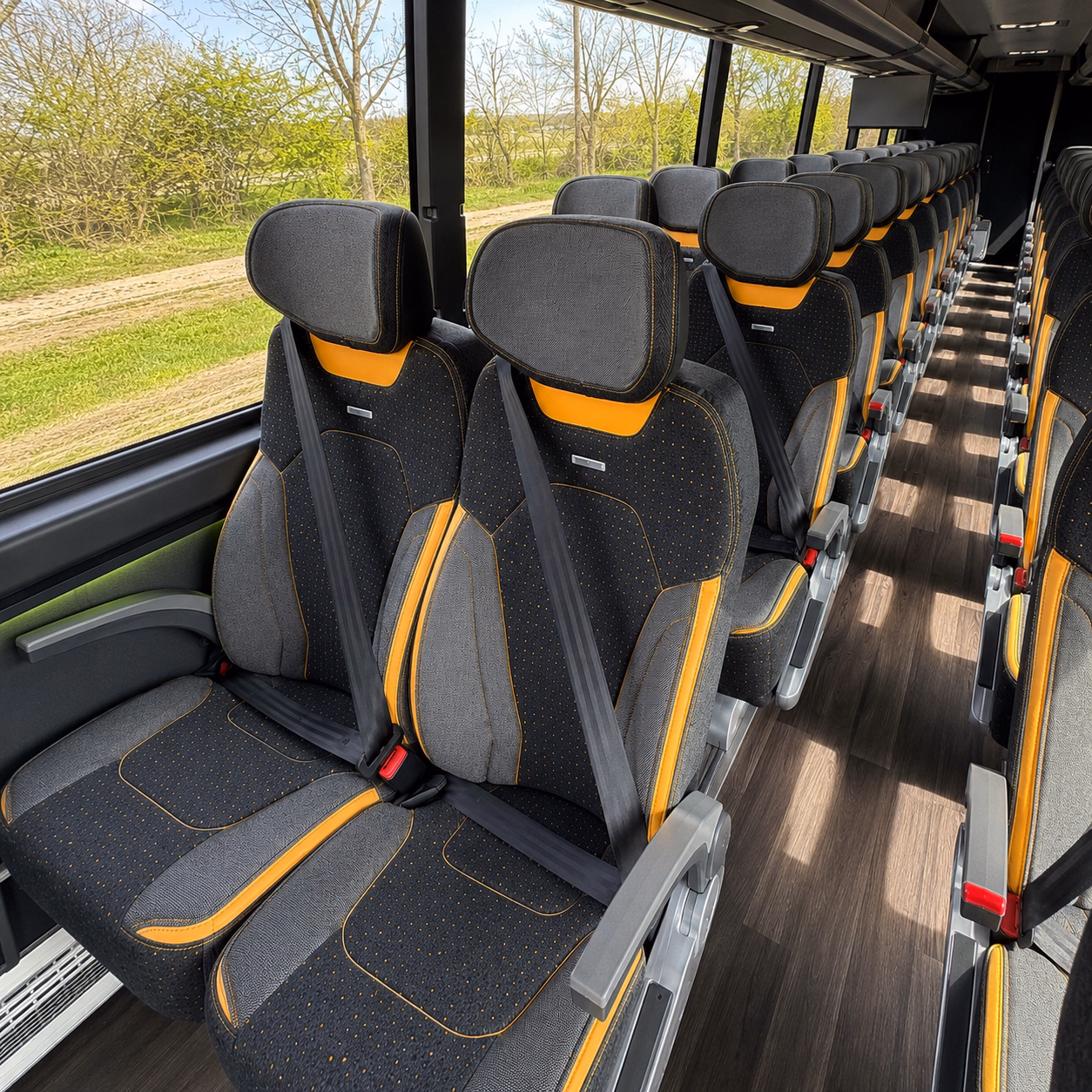 private charter buses for layovers in detroit